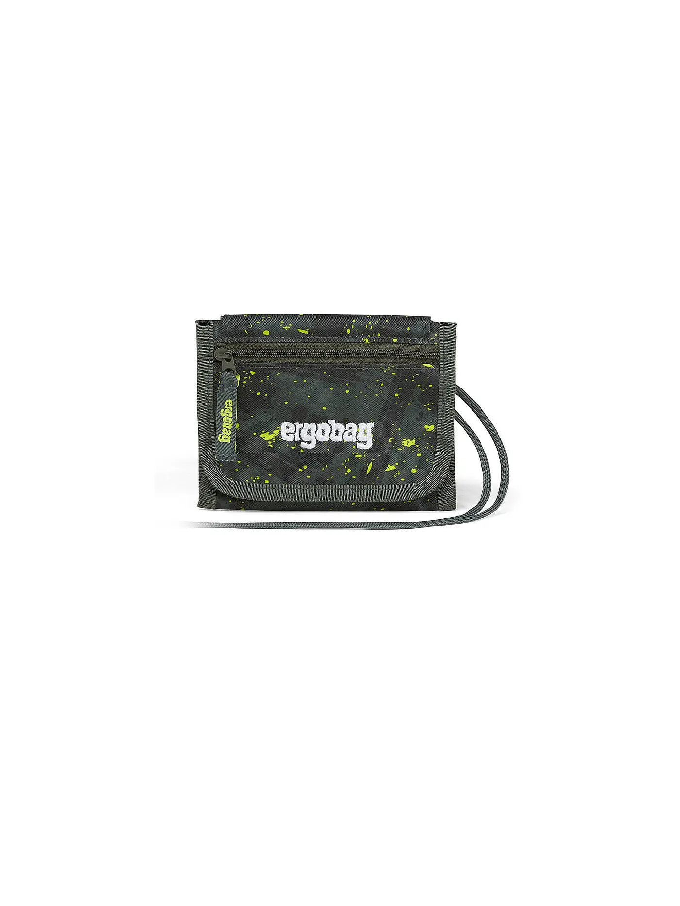 ERGOBAG | Brustbeutel ZitronenfaltBär | dunkelgrün